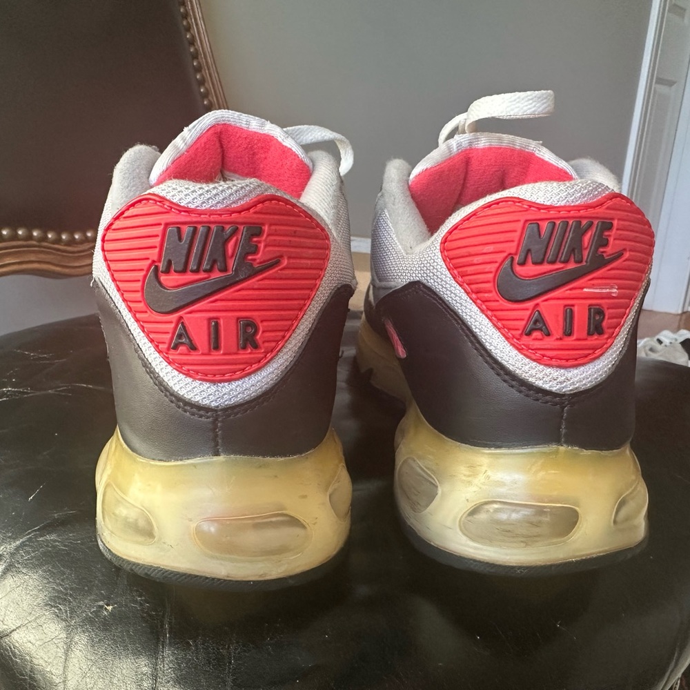 Nike Air Max 90 360 Sz 11 ‘One Time Only’ White Medium Grey Infrared 2006.